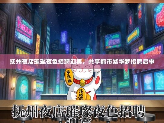 抚州夜店璀璨夜色招聘迎宾，共享都市繁华梦招聘启事